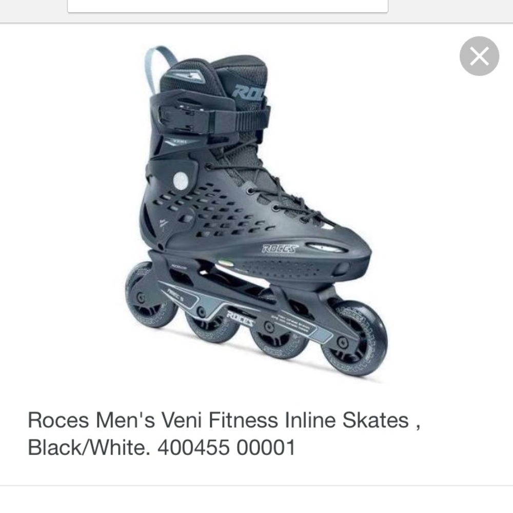 Size 10 Veni Roces in-line skates.